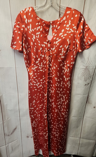NWT Topshop Women's Size 6 Red Dress