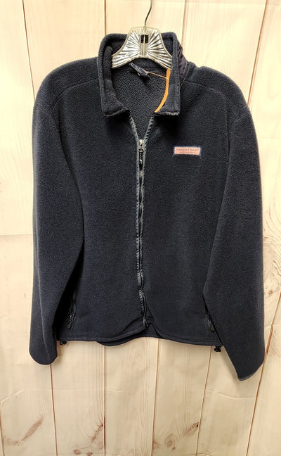 Vineyard Vines Men's Size S Navy Full Zip Sweatshirt