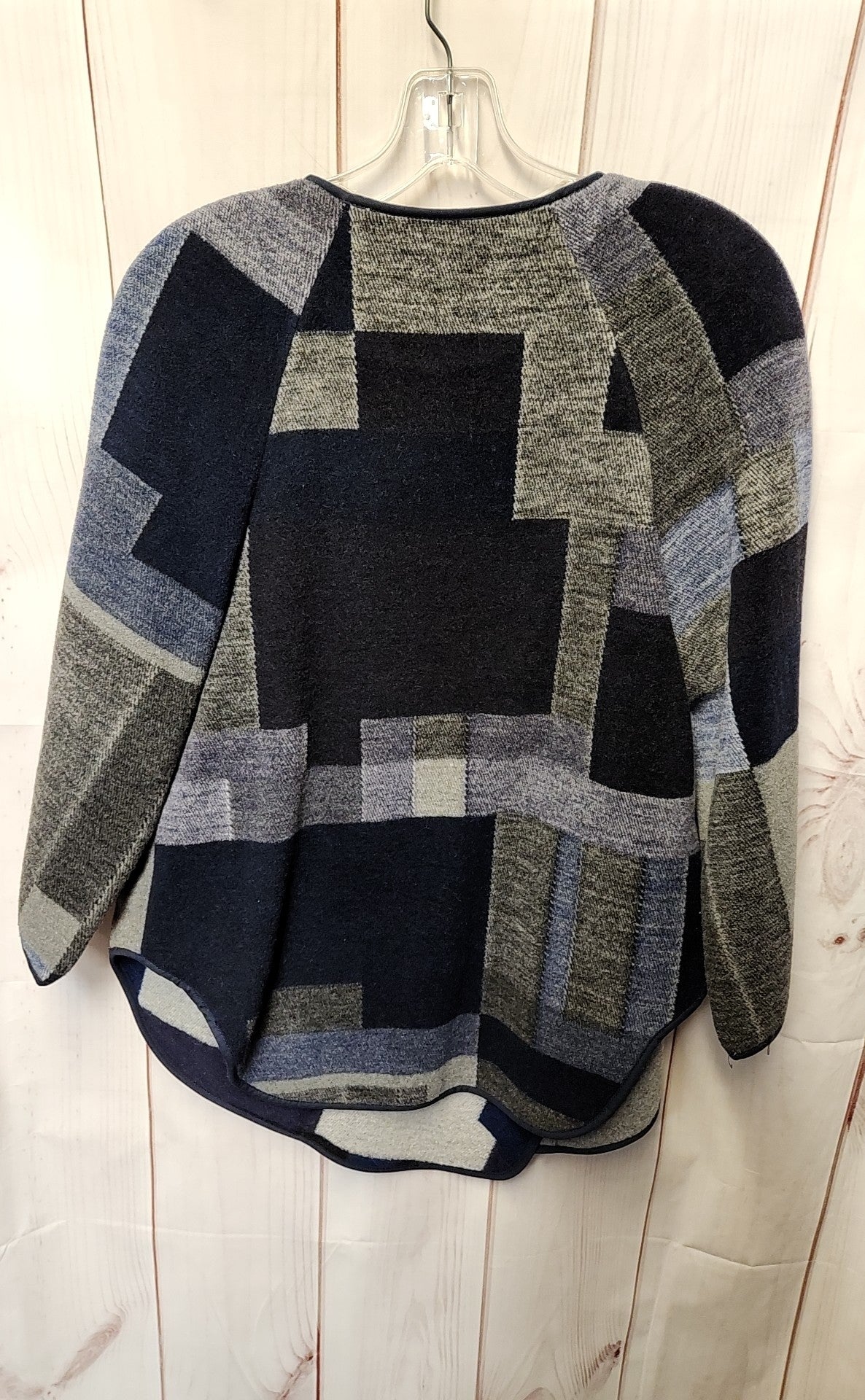 Tahari Women's Size XS/S Gray & Blue Cardigan