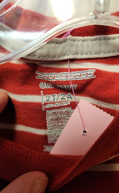 Old Navy Boy's Size 2 Red Shirt