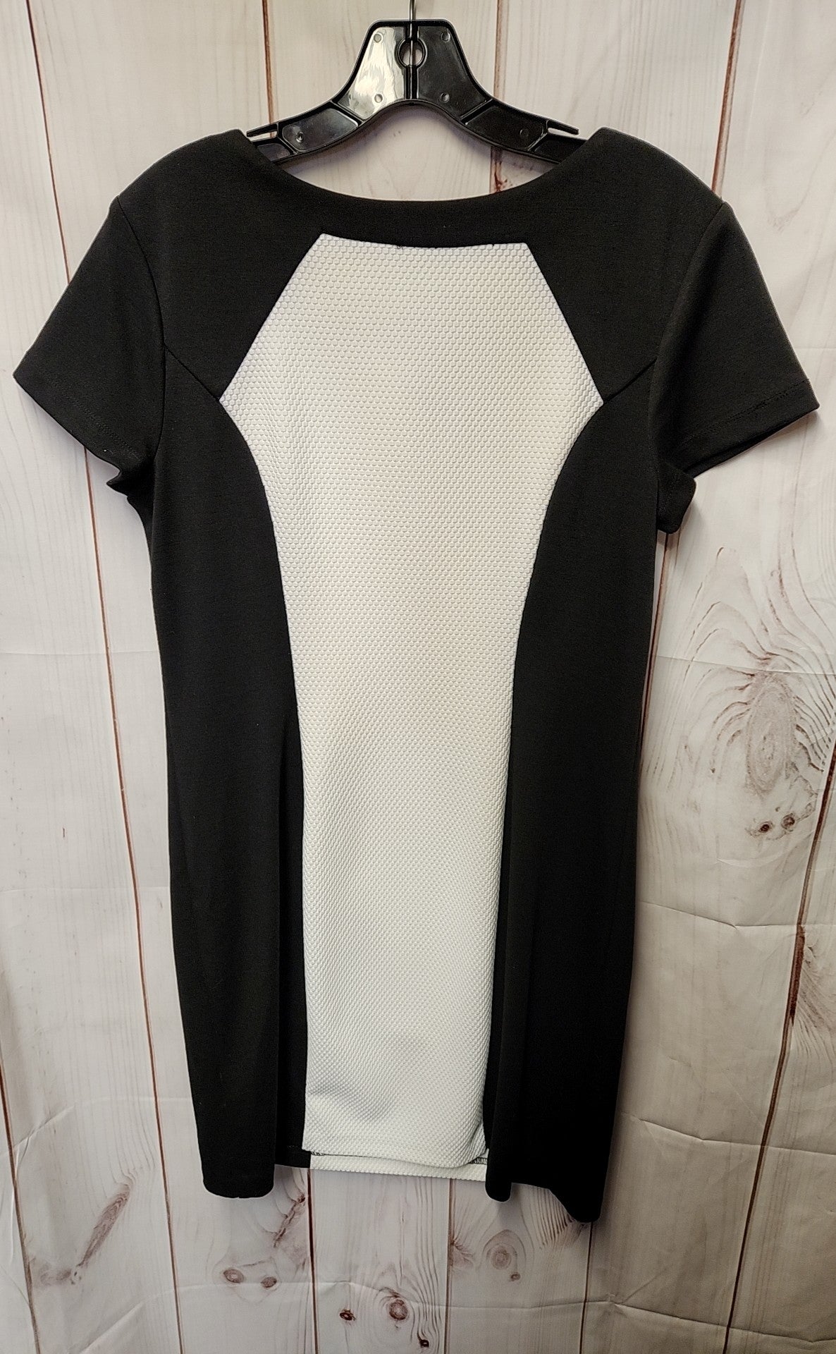 AB studio Women's Size 10 White & Black Dress