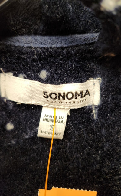 Sonoma Women's Size S Navy Robe