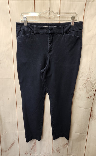 Old Navy Women's Size 12 Navy Pants High Rise Pixie Skinny
