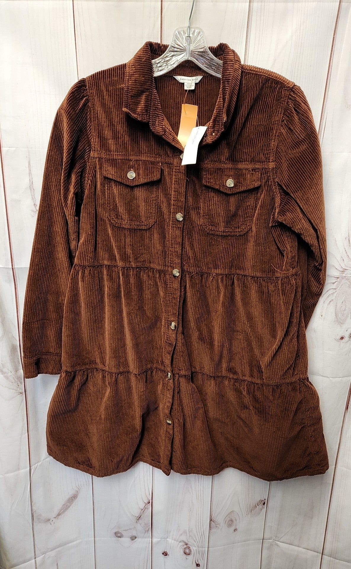 NWT American Eagle Women's Size M Brown Dress