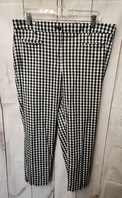 Ann Taylor Women's Size 14 White & Black Pants