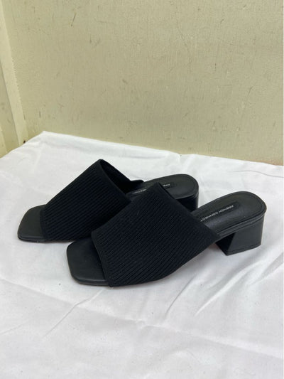 French Connection Women's Size 7-1/2 Black Sandals