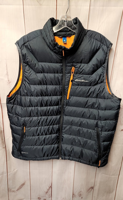 Eddie Bauer Men's Size XL Black Vest