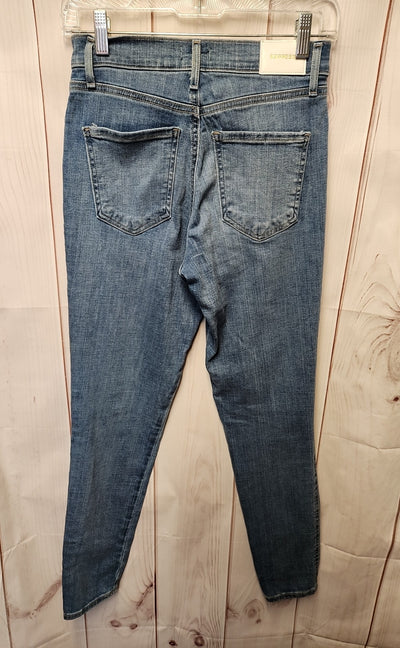Express Women's Size 25 (0) Blue Jeans Skinny Mid Rise