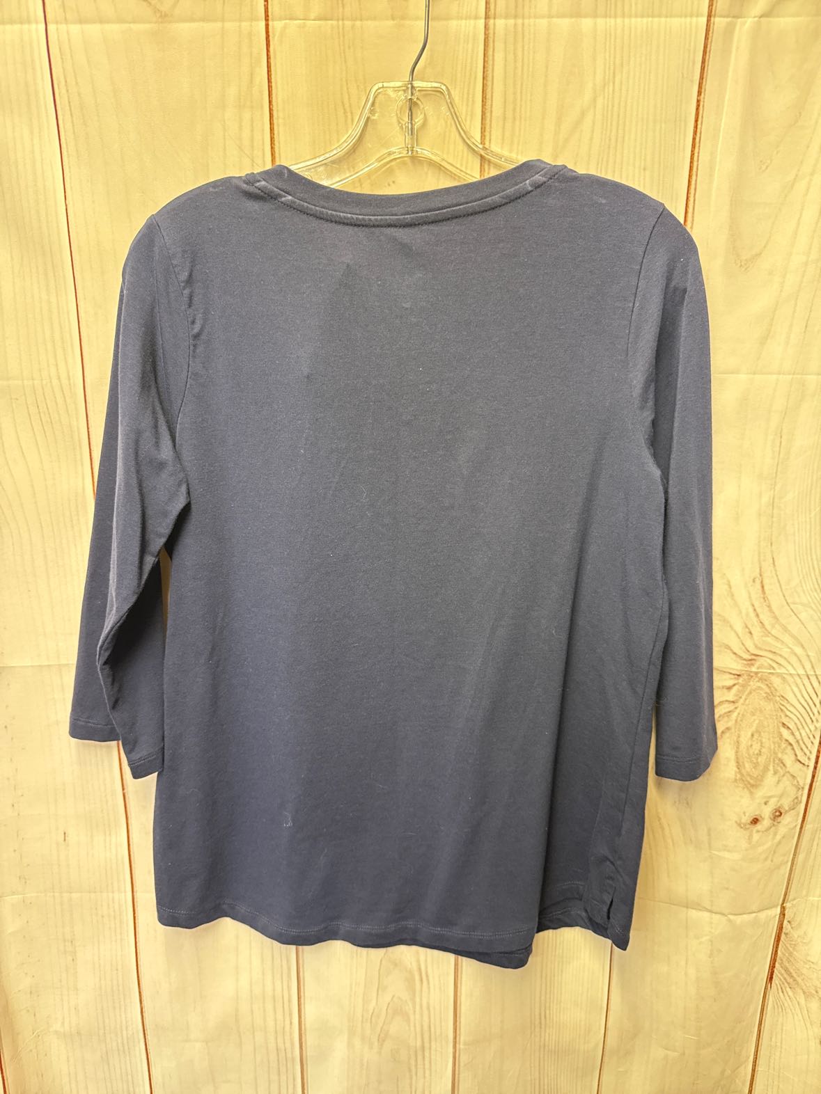 Belle by Kim Gravel Women's Size XS Navy 3/4 Sleeve Top