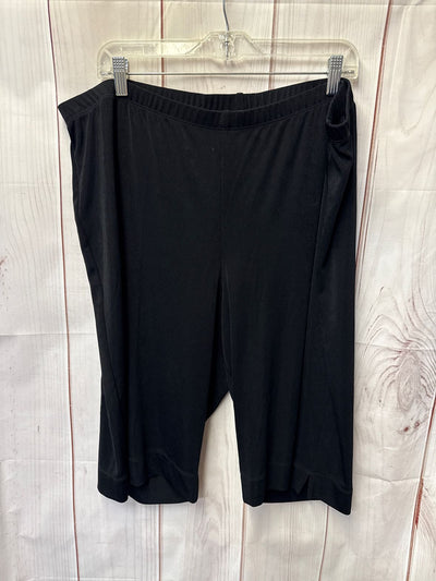 Chico's Travelers Women's Size 4 = US20/22 Black Skorts