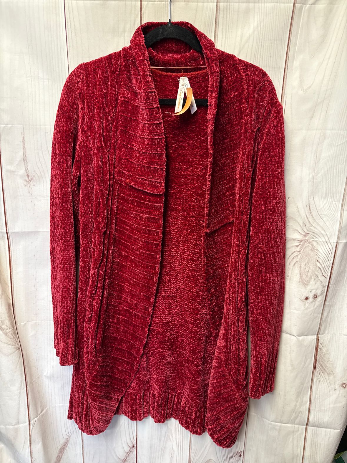 Stoosh Women's Size M Red Cardigan
