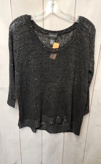 Central Park West Women's Size S Black Sweater