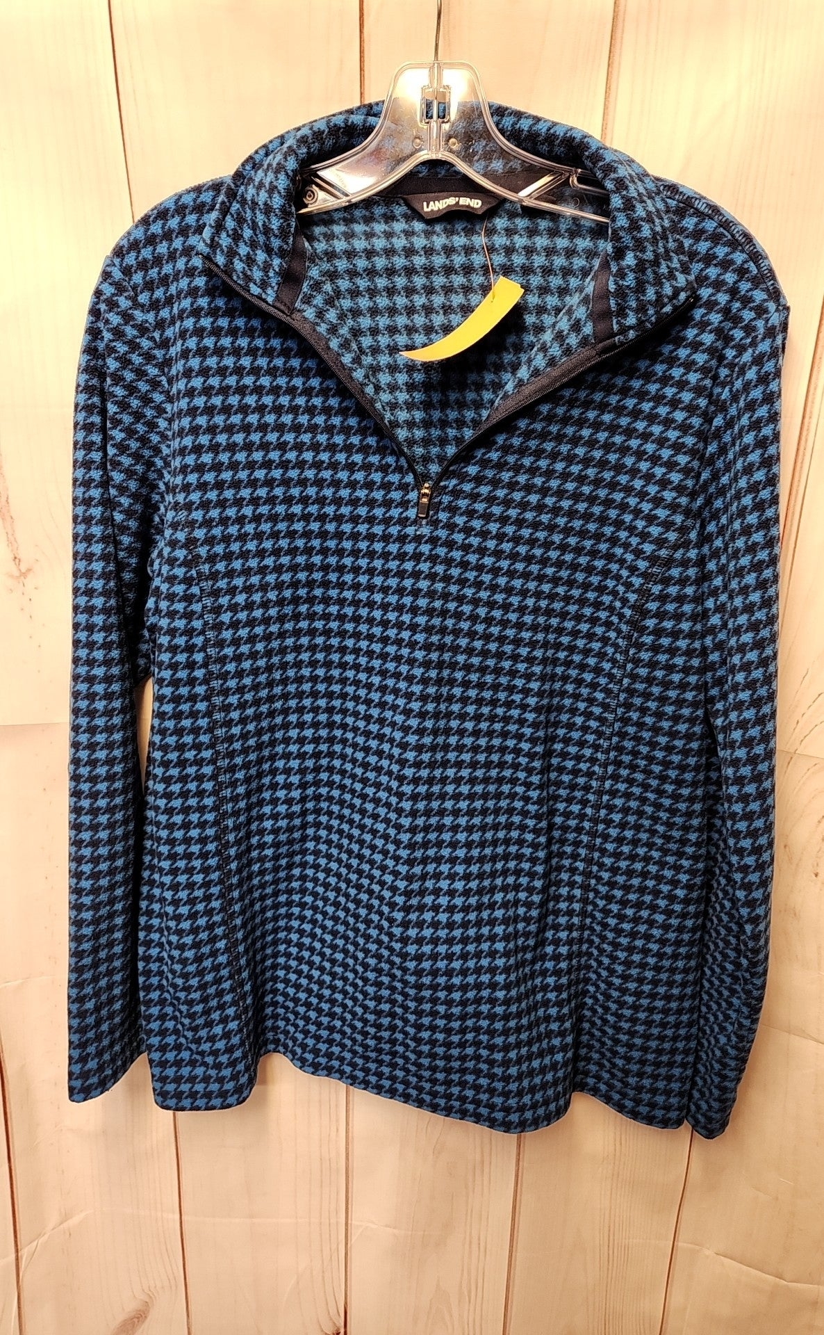 Lands End Women's Size L Blue Sweatshirt