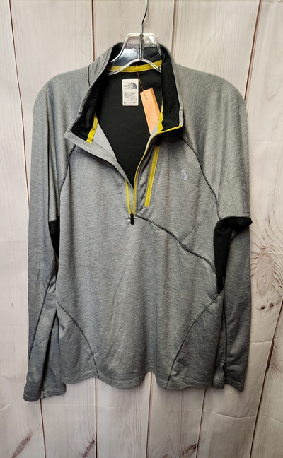 North Face Men's Size XL Gray Shirt