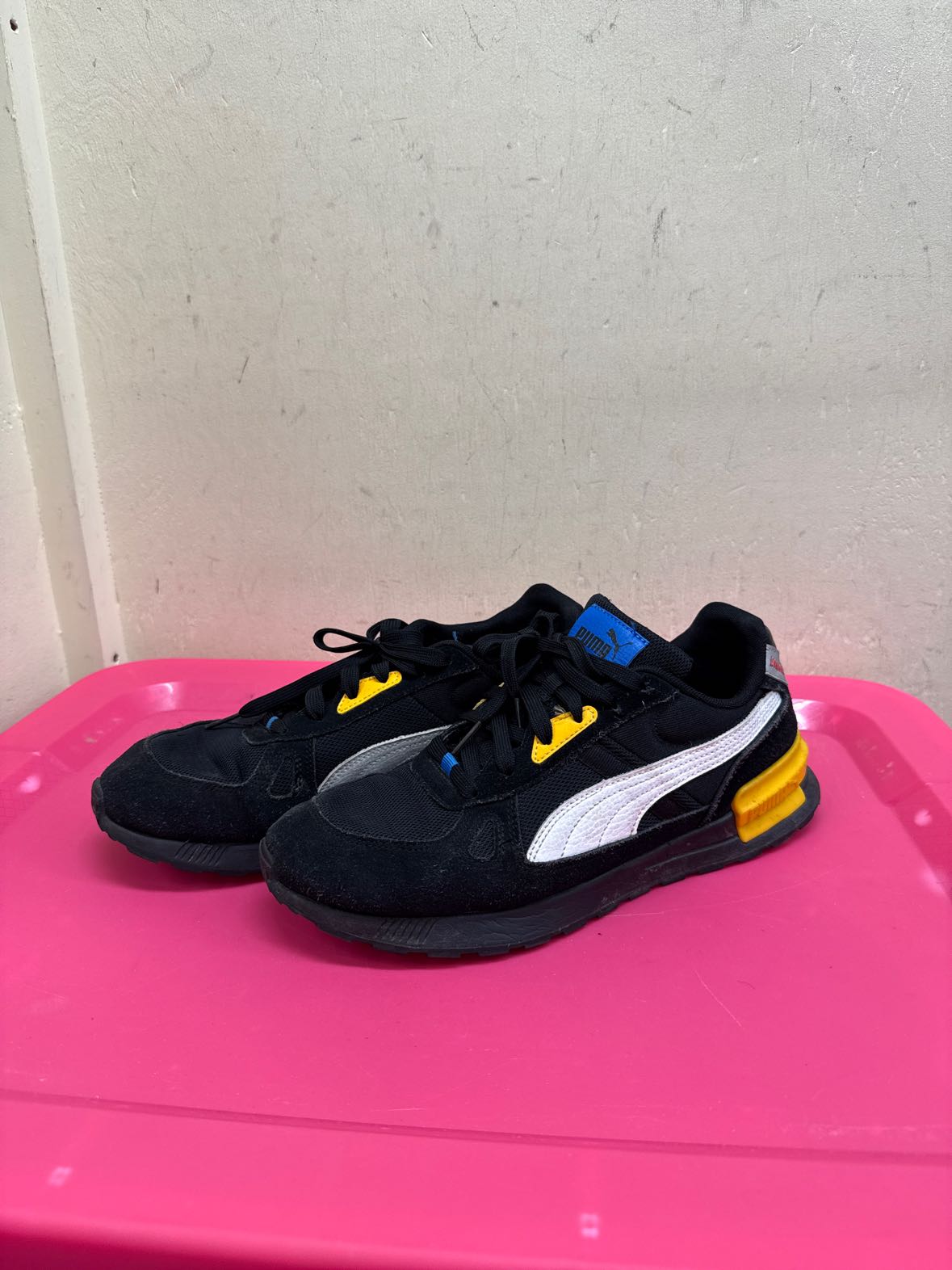 Puma Gravitation Pro Men's Size 9-1/2 Black Sneakers