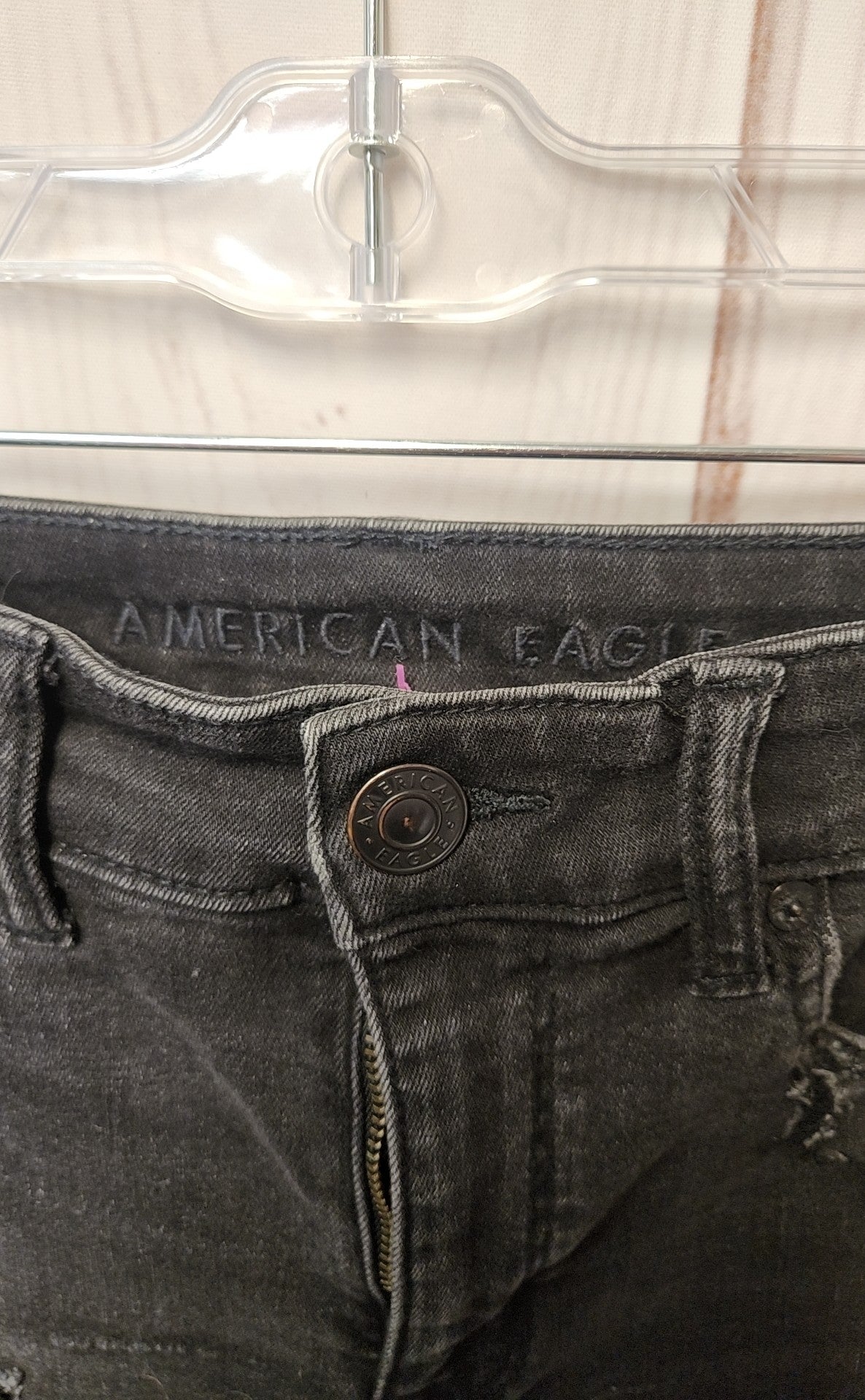 American Eagle Women's Size 4 Black Shorts Hi-Rise Shortie
