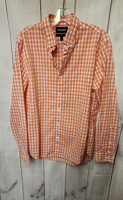 Bonobos Men's Size M Orange Shirt