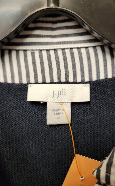 J Jill Women's Size M Navy Sweater