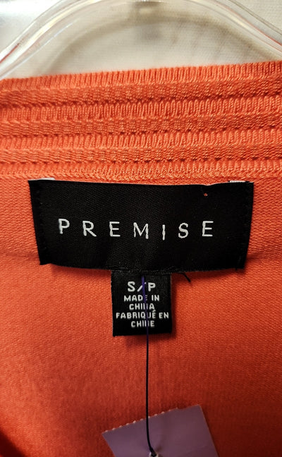 Premise Women's Size S Coral Short Sleeve Top