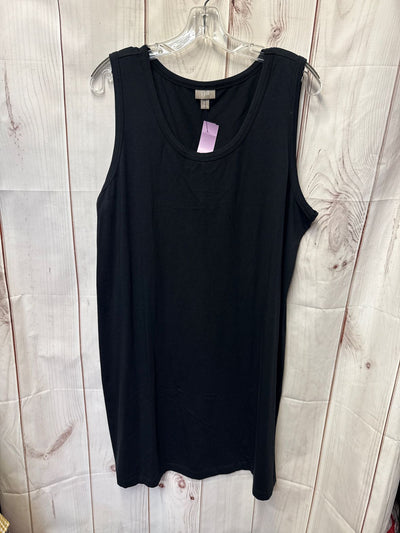 J Jill Women's Size XL Black Dress