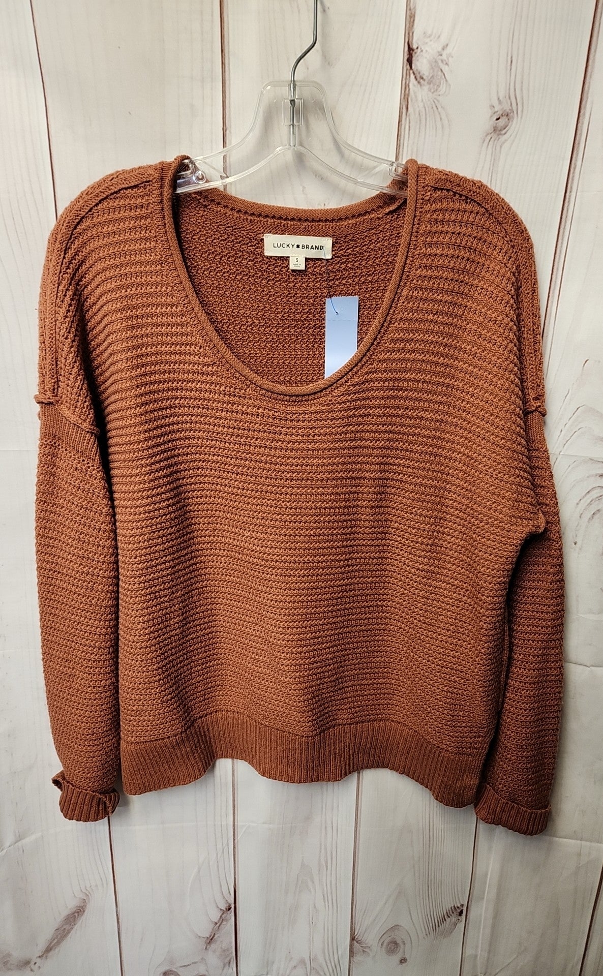 Lucky Brand Women's Size S Brown Sweater