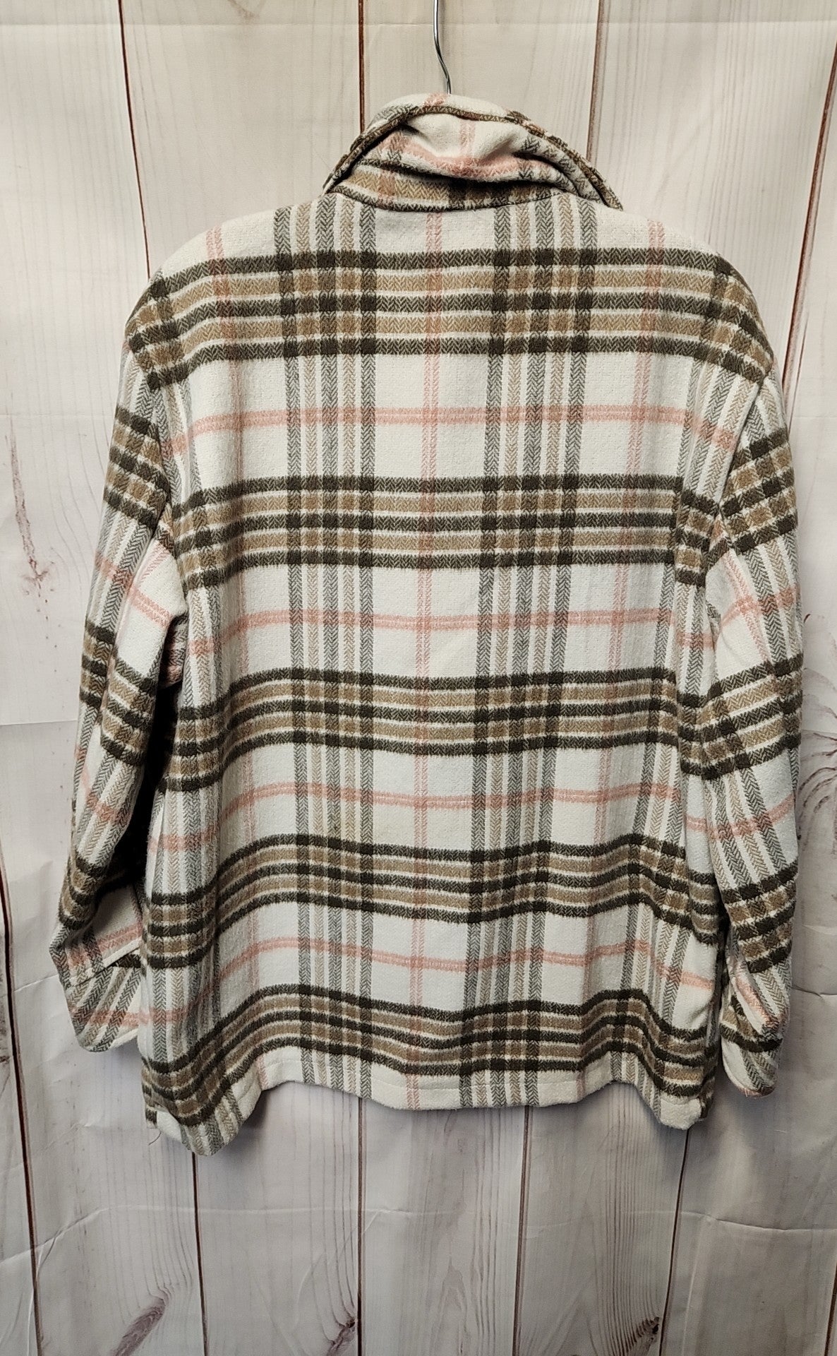 Kensie Women's Size S White & Pink Jacket