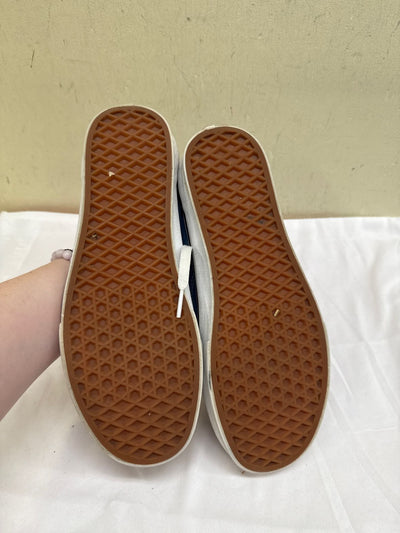 Vans Men's Size 9-1/2 Blue Sneakers