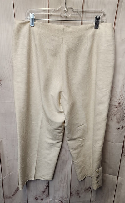 Tommy Bahama Women's Size 16 Beige Silk Pants
