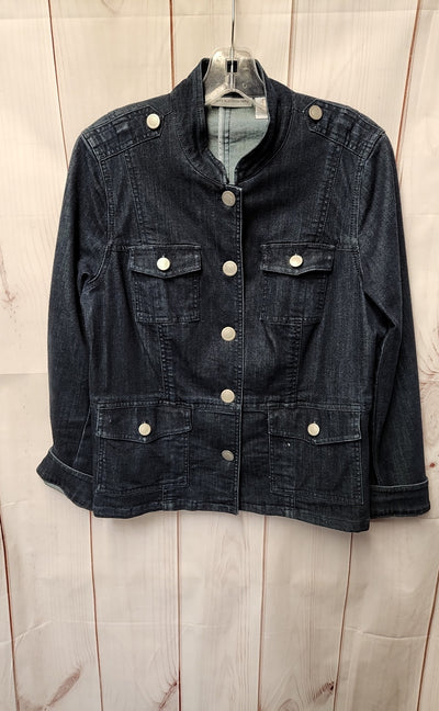 Chico's Women's Size 1 = US M Blue Jacket