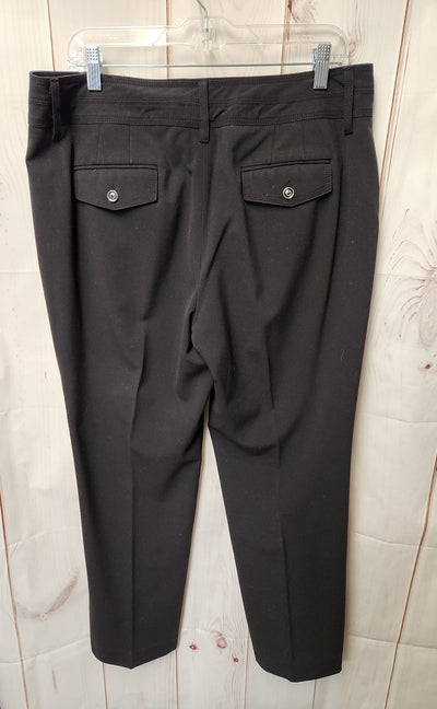 Larry Levine Women's Size 14 Black Pants