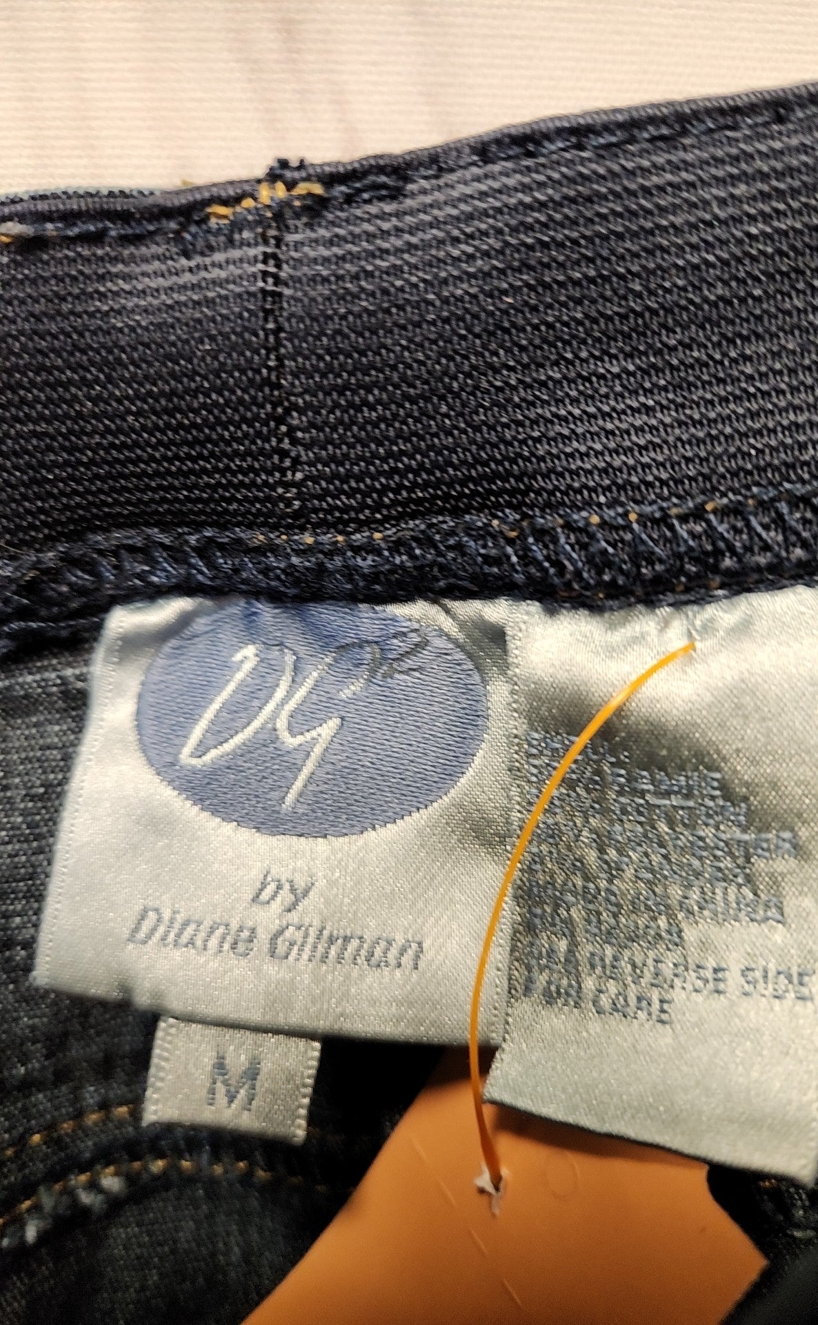 Diane Gilman Women's Size M Blue Jeans