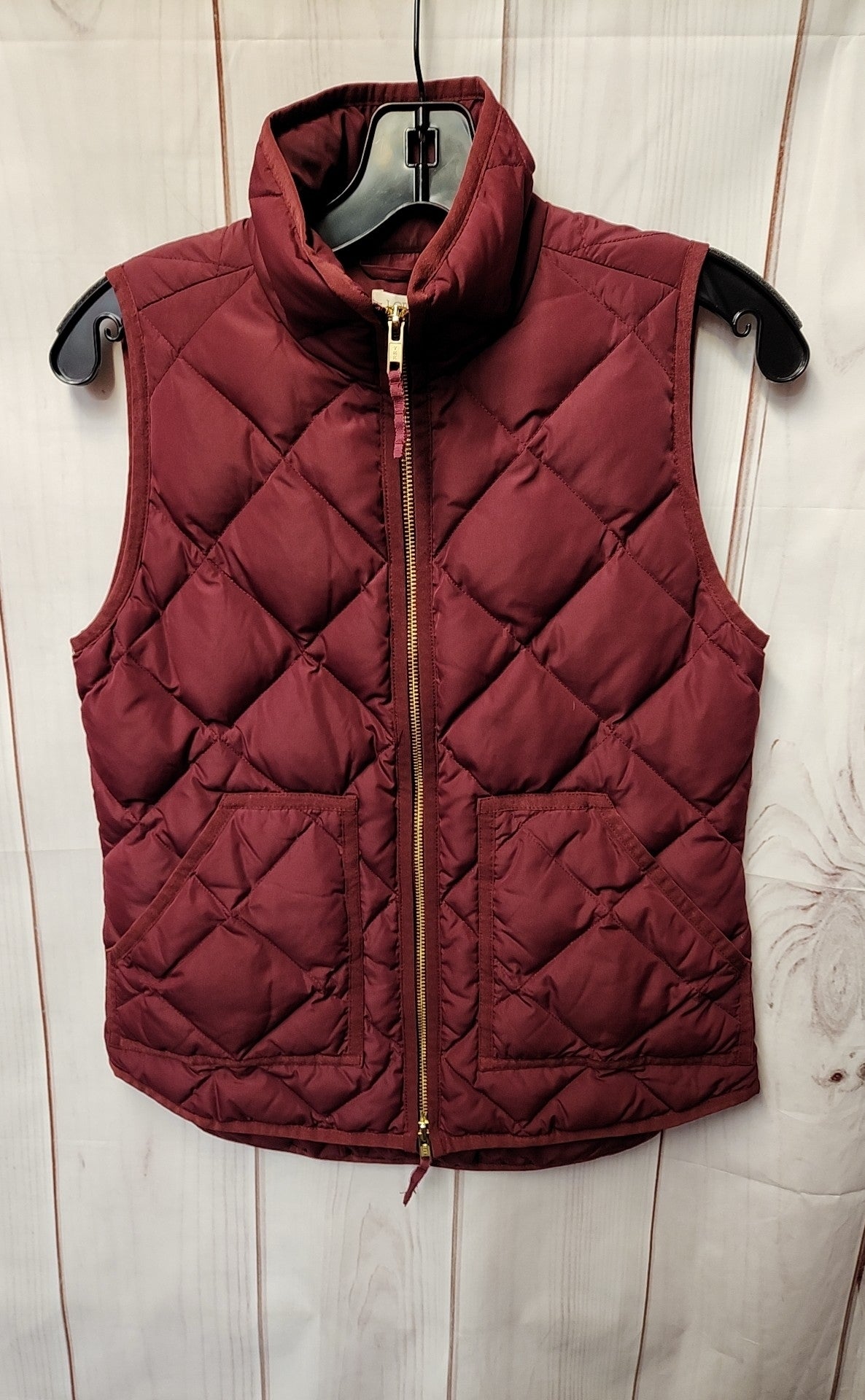 J Crew Women's Size XXS Red Vest