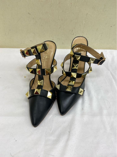 Nicole Miller Women's Size 6-1/2 Black Pumps