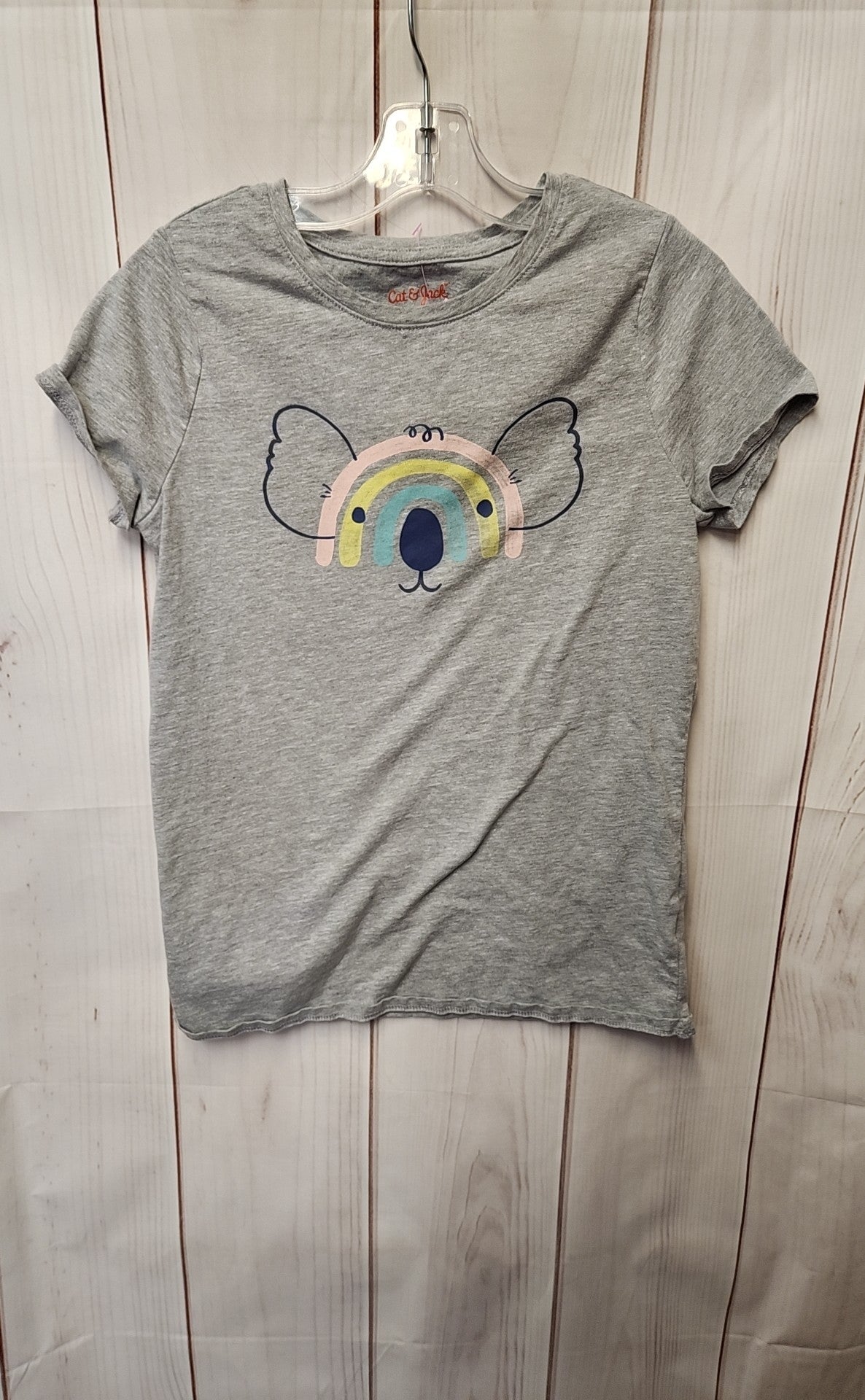 Cat & Jack Girl's Size 10/12 Gray Shirt