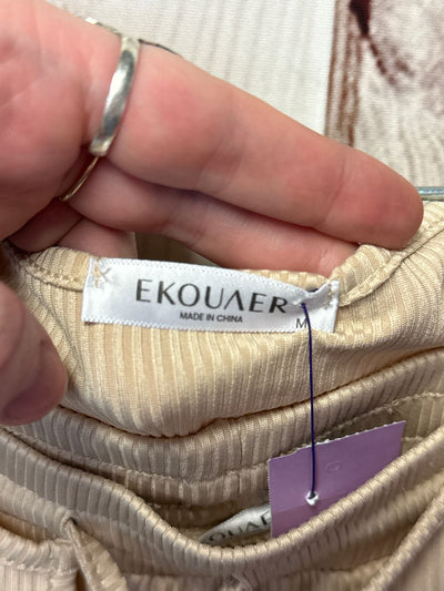 Ekouaer Women's Size M Beige Pajamas