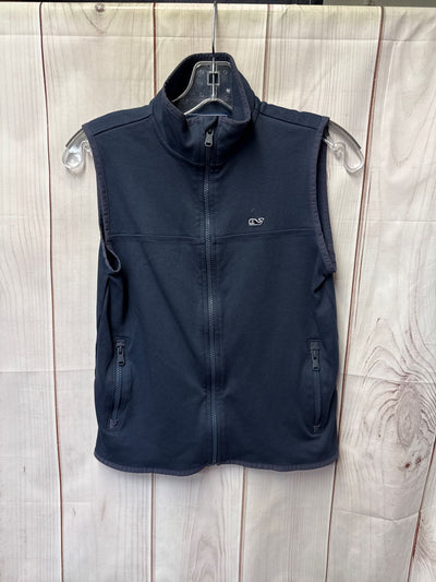 Vineyard Vines Boy's Size 12/14 Navy Vest