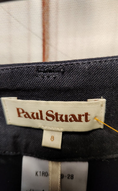 Paul Stuart Women's Size 8 Navy Pants