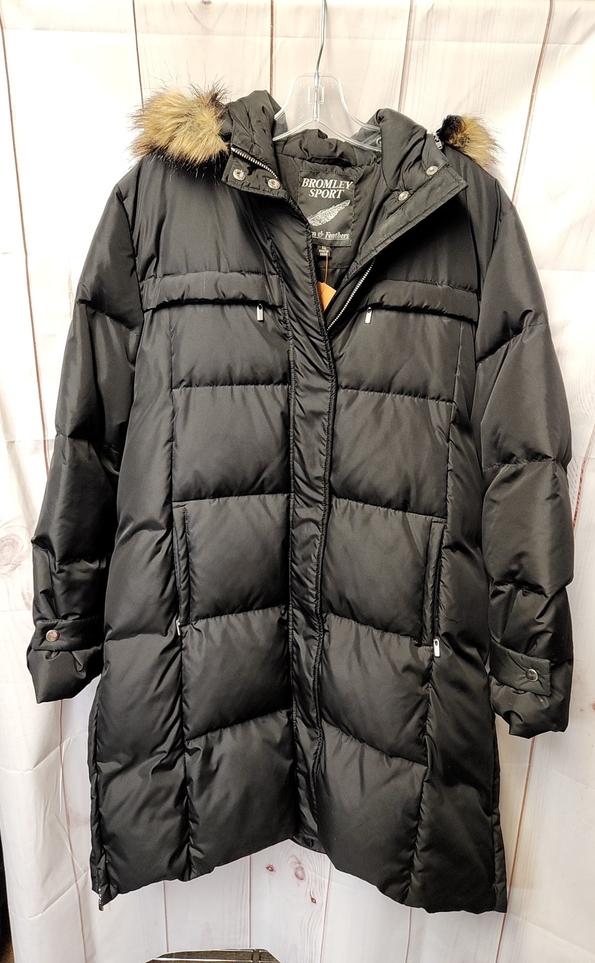 Bromley Sport Women's Size XL Black Coat