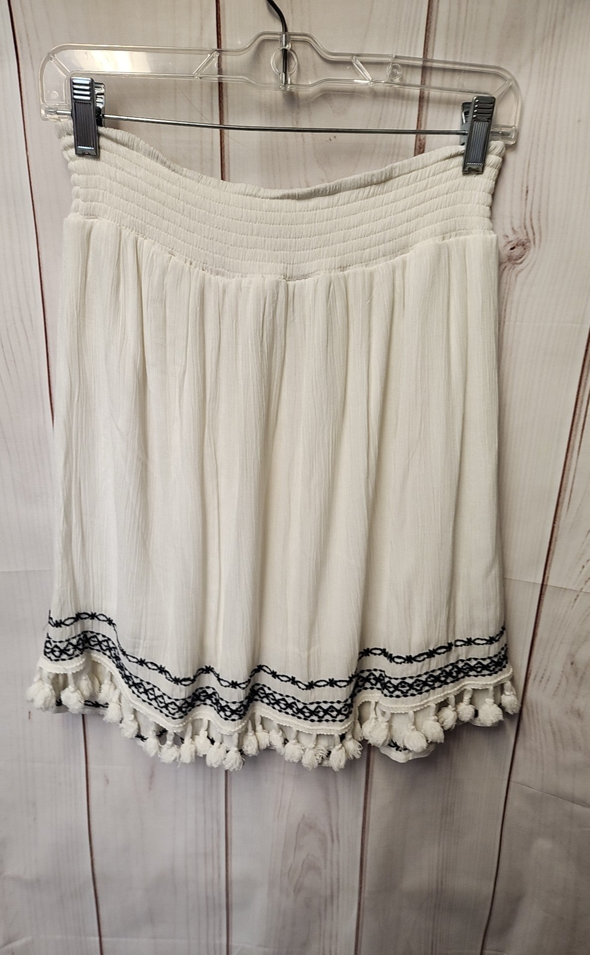 NWT Bobeau Women's Size M White Skirt