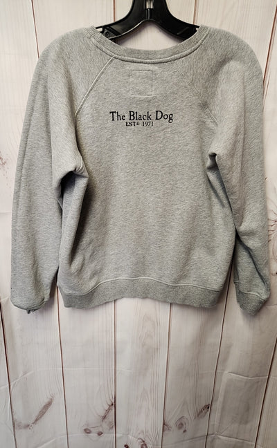 The Black Dog Women's Size S Gray Sweatshirt