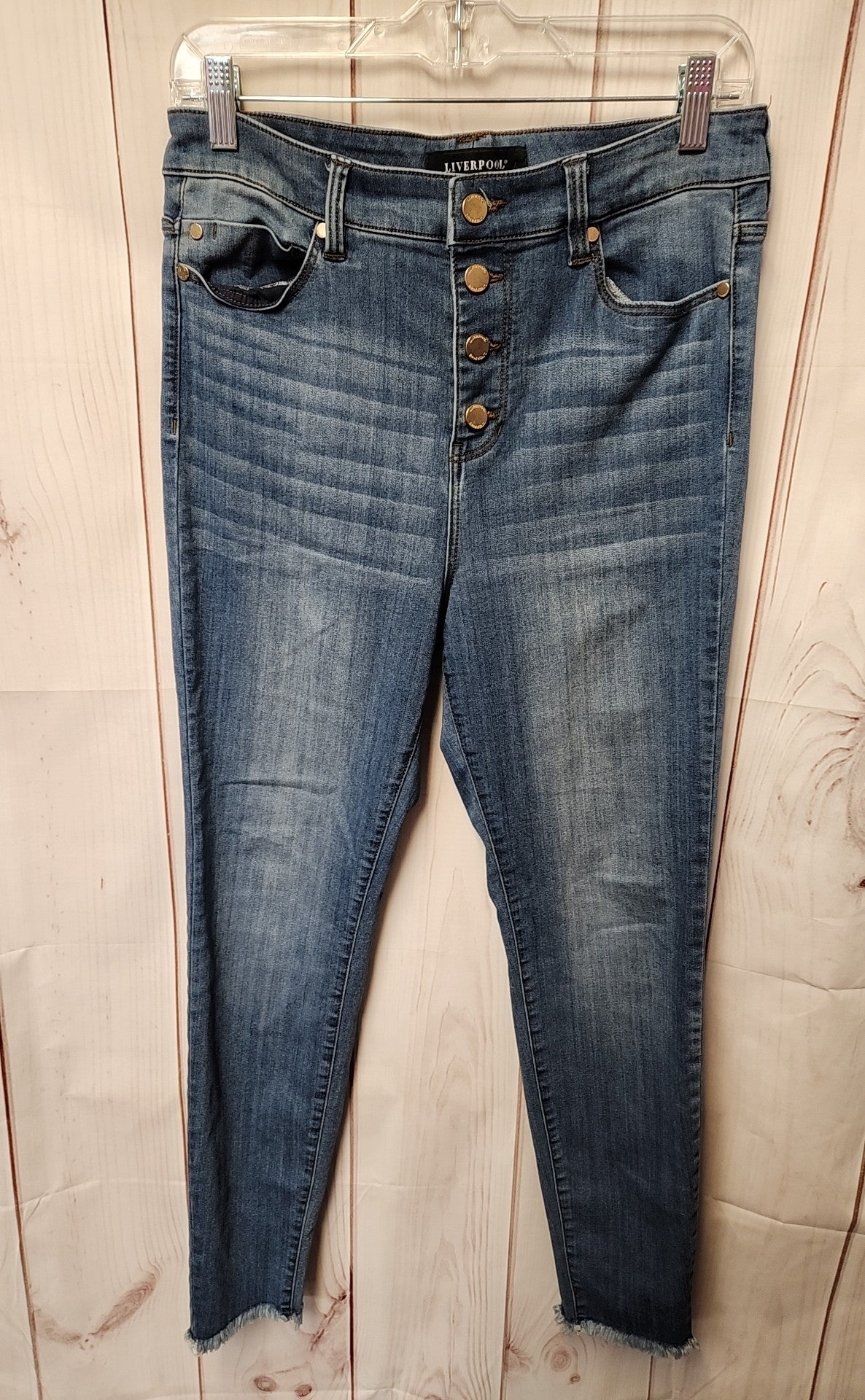 Liverpool Women's Size 30 (9-10) Blue Jeans The High Rise Ankle