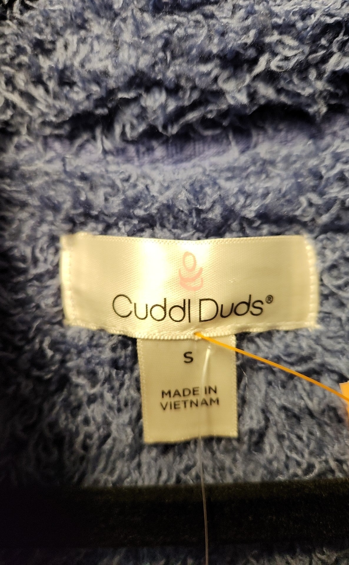 NWT Cuddl Duds Women's Size S Blue Sweatshirt