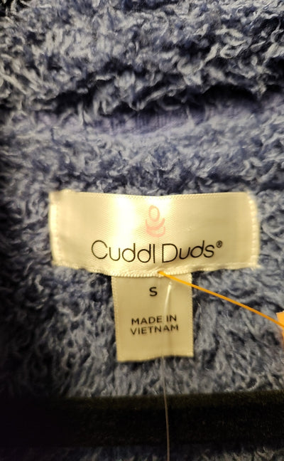 NWT Cuddl Duds Women's Size S Blue Sweatshirt