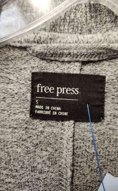 Free Press Women's Size S Gray Cardigan