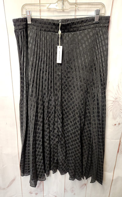 NWT Max Studio Women's Size XL Black Skirt