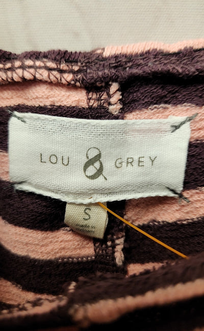 Lou & Grey Women's Size S Purple 3/4 Sleeve Top
