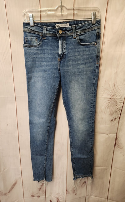 Zara Women's Size 28 (5-6) Blue Jeans
