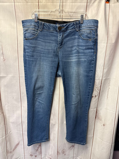 Democracy Women's Size 18P Blue Jeans