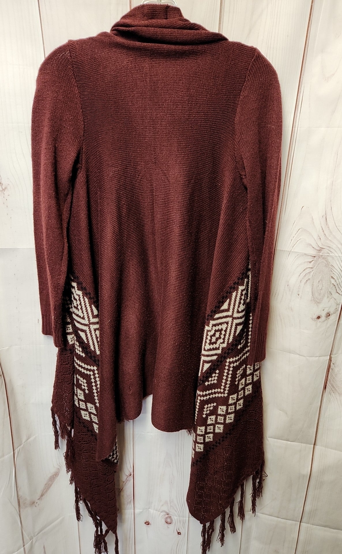 Hippie Rose Women's Size M Red Cardigan