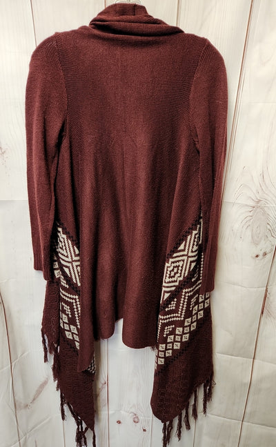Hippie Rose Women's Size M Red Cardigan